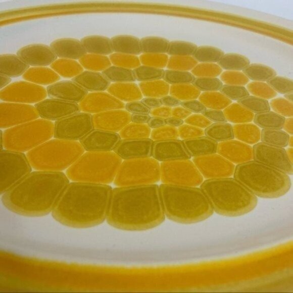 Vintage 1970 Franciscan Sundance Earthenware 102-73 Oval serving Platter 13.5" - Picture 4 of 7